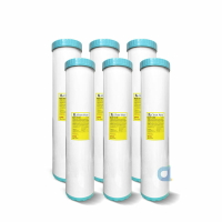 (6支入)CLEAN PURE 20英吋大胖離子交換樹脂軟水濾心 SGS認證 抑制水垢形成 軟化水質 全戶過濾