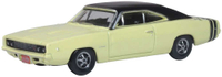 Mini 現貨 Oxford 87DC68004 HO規 道奇汽車.淺黃