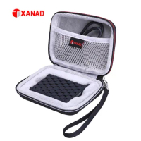 XANAD EVA Hard Case for Samsung T7 Touch/T7 Portable SSD Box Solid State Drive Storage Bag(Case Only)