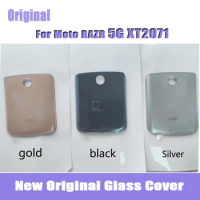 Original New For Motorola Moto Razr 5G 2020 Phone Back Cover xt2071 Replacement Accessories Battery Case Hard XT2071-4
