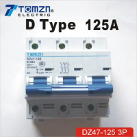 3P 125A 240V/415V 50HZ/60HZ Circuit breaker MCB