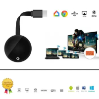 Chromecast Google wireless Display Dongle WiFi mirascreen HDMI-compDisplay HD Video Media Streamer tv Smart Home For ios/Android