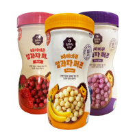 【Baby Bon】Baby Bon 泡芙米餅 三瓶組(韓國原裝進口、精選韓國產大米&糯米、專為寶寶設計的泡芙)