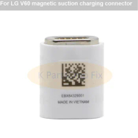 For LG V60 ThinQ 5G UW magnetic suction charging connector for LG V60 ThinQ 5G LM-V600 LM-V600VML, LMV600VML charging connector