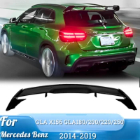 For MercedesBenz GLA Class X156 2014-2019 SUV Rear Roof Spoiler Wings GLA200/220/250/260 GLA45 AMG Rear Trunk Body Kit Splitter