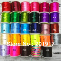 100% Nylon Cord ! 1.5mm Macrame Rope Cords-800m/10rolls-Chinese Knot String Beading cord-DIY Jewelry Accessories