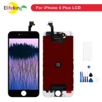 100PCS/Lot Black white For iPhone 6PLUS LCD Display Touch Screen Display Digitizer Replacement Assembly Grade AAA LCD