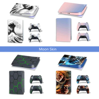 Skin Wrap for PS5 Digital Full Protective Decal Cover for PS5 Digital Console Skin for PS5 Controller Game Accessories Sticker