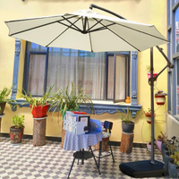 子力香蕉傘戶外庭院傘遮陽傘大型廣告室外花園大號擺攤休閒活動傘