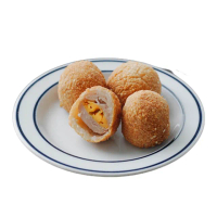 【巧食家】蛋黃麻糬芋丸X3盒(560g/15顆/盒)