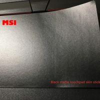 2X Anti-Scratch Trackpad Touchpad Skin Sticker Cover for MSI Prestige 15 14/PE60/PS63/GL65/GS65/GF63 GF65/GS63/GL63/GP63/GE63