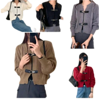 Cardi Luna Premium kancing Leather