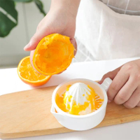2-in-1 Manual Lemon Juicer Double Separation Tool for Fresh Juice Portable Kitchen Accessories