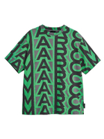 เสื้อยืด THE MONOGRAM BIG T-SHIRT สี GUNMETAL/APPLE