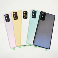 10 pcs/lot Original For Samsung Galaxy S20 FE 5G Rear Battery Door Galaxy S20FE Replacement Back Housing Cover Case