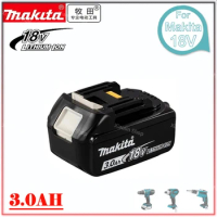 Makita Original Lithium ion Rechargeable Battery 18V 3000mAh 18v drill Replacement Batteries BL1860 BL1830 BL1850 BL1860B