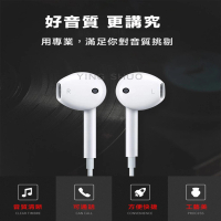 【YIUO】蘋果 apple 入耳式耳機(線控 直插直用版 不用連藍牙)