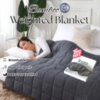 Cuddle™ Cool 2.0 Cooling Bamboo Weighted | Gravity Blanket for Better Sleep & Comfort