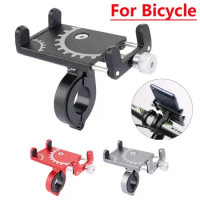 Bicycle Phone Holder Mount Universal Mobile Phone GPS Metal Riding MTB Motorcycle Bike Handlebar Antislip Clip Stand Bracket