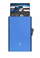 C-Secure C-Secure Aluminium RFID Cardholder Dark Blue