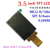 3.5 inch touch screen ILI9488 TFT LCD MCU SPI 40PIN