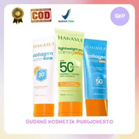 Hanasui Sunscreen | Collagen Water Sunscreen SPF 30& 50 | Lightweight Pro Calming Sunscreen SPF 50 C