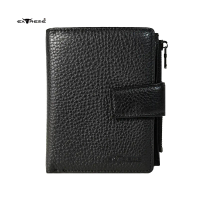 (CW287H) Extreme Leather Button Short Wallet I Dompet pendek kulit asli
