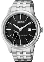 CITIZEN 星辰錶-指定商品-能量顯示紳士腕錶(AW7000-58E)-41mm-黑面鋼帶【刷卡回饋 分期0利率】【APP下單4%點數回饋】
