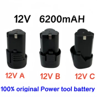 6200mAH 12V Household Rechargeable Lithium battery Can be used as Power Tools Electric Screwdriver Electric drill Li-ion Battery