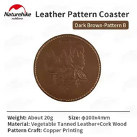 TATAKAN GELAS LEATHER COASTER NATUREHIKE NH22YW022 TYPE B