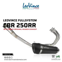 Knalpot Leovince Fullsystem CBR250RR CBR 250RR CBR 250 RR With Header Drake Original Evo long