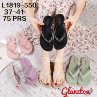 Glanzton Sandal Jepit Flat Wanita Sendal Jelly 1819