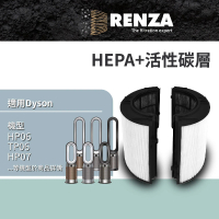 RENZA 適用 Dyson 戴森 TP06 HP06 TP07 HP07 TP09 HP09 HP10 TP10 TP10 HP7A TP7A(高效HEPA+活性碳濾網)