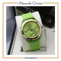 Jam Tangan Wanita ALEXANDRE CHRISTIE Original AC 2808 BF Garansi Resmi 1 Tahun LIGHT GREEN