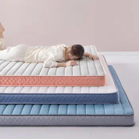 Latex mattress soft cushion thickened household double bed tatami mat mat collapsible bed mattress student dormitory