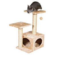 cat condo rumah kucing bulu rasfur mainan rumah kucing garukan kucing