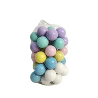 SK-M28 Mainan Mandi Bola Plastik Warna Warni SNI Isi 50PCS Untuk Tenda Keranjang Mandi / Kolam Anak 
