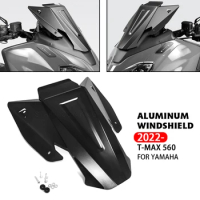 For YAMAHA TMAX T-MAX 560 TMAX560 T-MAX560 2022 2023 - TECH MAX Motorcycle Windscreen Aluminum Windshield Wind Shield Deflector