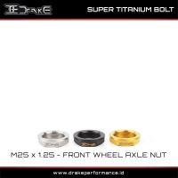 Drake Mur AS Roda Depan Titanium M25X1.25 Ducati Panigale V4 '18-'23/Ducati Diavel 1260 '19-'22/Duca