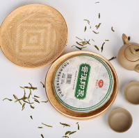 竹編小茶簍沱茶普洱七子餅茶葉罐 日式竹制存茶零食話梅罐醒茶具