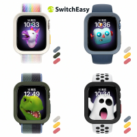 【魚骨牌 SwitchEasy】Apple Watch 9/8/7/6/5/4/SE 44/45mm Colors 手錶保護殼(通用最新S9)