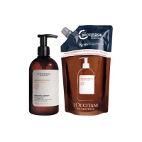 【L’Occitane 歐舒丹】官方直營 暢銷修護洗潤組(洗髮乳500ml+護洗髮補充包500ml/洗髮精)