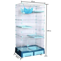 Manufacture outdoor pet carriers folding cat cage layer cage for sale metal dog cat cages enclosures
