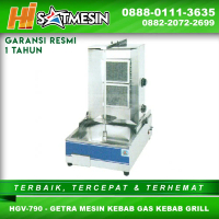 Mesin Kebab 2 Burner Getra HGV-790 - Gas Kebab Grill