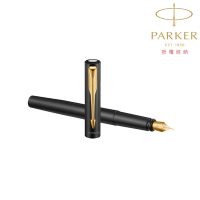 PARKER 派克 新威雅XL系列 黑桿金夾 F尖 鋼筆