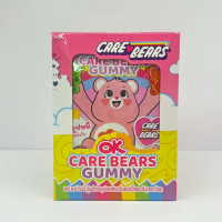 CARE BEARS GUMMY  แคร์ แบร์ กัมมี่  (สำเร็จรูปเพคตินกลิ่นแอปเปิ้ลและส้ม) ตรา โอเค OK Brand 20g