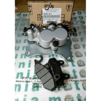 kaliper/caliper/pala babi depan kawasaki klx 150 original/asli+kampas rem