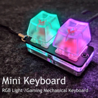 Programming OSU Mini Keyboard Touch Wheel Axle Tester Gaming Keypad Osu Support Red Switch Gaming Mechanical Keyboard