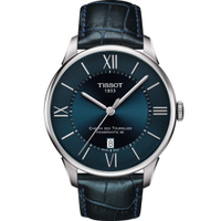 TISSOT天梭 杜魯爾系列80小時動力儲存腕錶-藍X黑(T0994071604800)