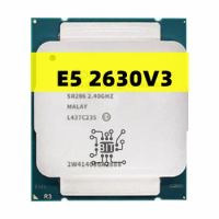 Xeon E5-2630V3 E5 2630v3 E5 2630 v3 2.4 GHz Eight-Core Sixteen-Thread CPU Processor 20M 85W LGA 2011-3 Free Shipping